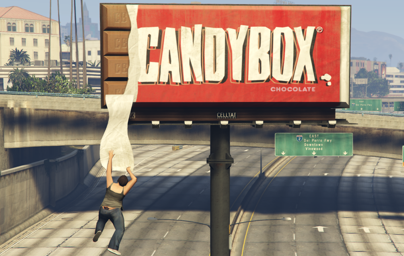 Candybox billboard