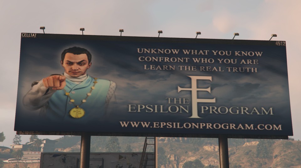 The Epsilon Program billboard